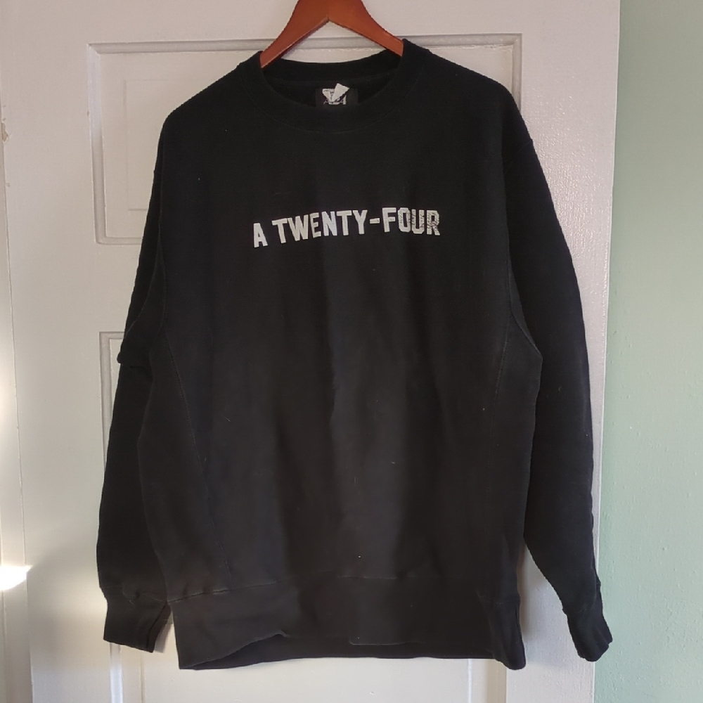 Champion Black Crewneck Men's Sweater